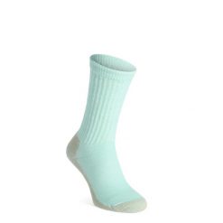 Skarpety turystyczne damskie Smartwool Classic Hike Light Cushion Crew. Zielone skarpety Smartwool, bez wzorów. Za 75.99 zł.
