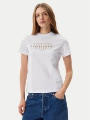 Calvin Klein Jeans T-Shirt 19 Graphic J20J225259 Biały Regular Fit. Białe t-shirty Calvin Klein Jeans, m, bez wzorów, z bawełny, bez kołnierzyka, bez ramiączek. Za 109.99 zł.