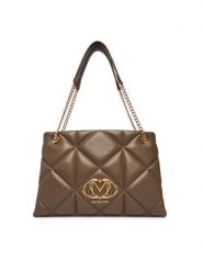 LOVE MOSCHINO Torebka JC4040PP1OLC0203 Brązowy. Brązowe torebki klasyczne Love Moschino, bez wzorów, ze skóry, bez dodatków. Za 999.00 zł.