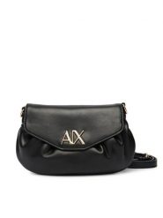 Armani Exchange Torebka XW002164 AF19894 UC001 Czarny. Czarne listonoszki Armani Exchange, bez wzorów, ze skóry, bez dodatków. Za 539.99 zł.