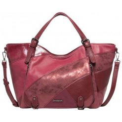 Desigual Torebka Damska Burgund Priya Rotterdam. Torebki klasyczne Desigual. W wyprzedaży za 335.00 zł.