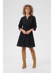 Cream Sukienka w kolorze czarnym rozmiar: 40. Czarne sukienki Cream, bez wzorów, z bawełny, bez kołnierzyka, bez ramiączek, mini. Za 173.99 zł.