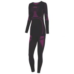 Komplet bielizny termoaktywnej damskiej Viking Etna. Czarne bielizna sportowa Viking, s, bez wzorów. Za 179.99 zł.