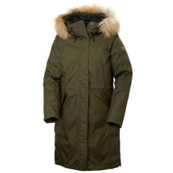 Parka dla kobiet Helly Hansen Vega. Zielone parki Helly Hansen, na zimę, bez kaptura. W wyprzedaży za 1,272.25 zł.
