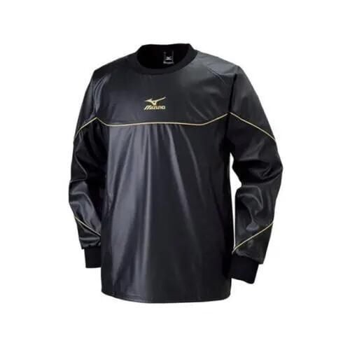 Bluza Mizuno sauna. Czarne bluzy Mizuno, l, bez wzorów, z tkaniny, bez kaptura. Za 423.00 zł.