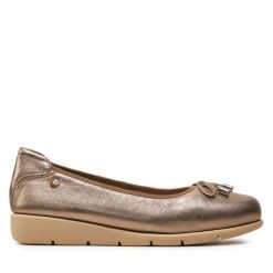 Baleriny Maciejka. Żółte baleriny Maciejka, bez wzorów, bez obcasa. Za 189.99 zł.