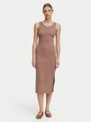 Roxy Sukienka codzienna Good Keepsake ERJKD03442 Zielony Regular Fit. Zielone sukienki Roxy, na co dzień, m, bez wzorów, z syntetyku, bez kołnierzyka, bez ramiączek, proste. Za 259.99 zł.