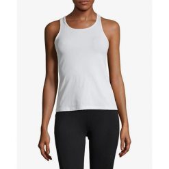 Damska Koszulka Treningowa Casall Essential Racerback Szybkoschnąca. Białe bluzki Casall, bez wzorów, sportowe, bez kołnierzyka, bez ramiączek. W wyprzedaży za 149.00 zł.
