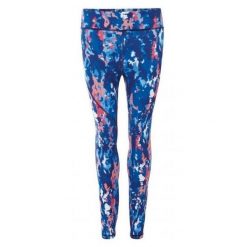 Legginsy Damskie Iasmina. Niebieskie legginsy Kappa, bez wzorów. Za 157.99 zł.
