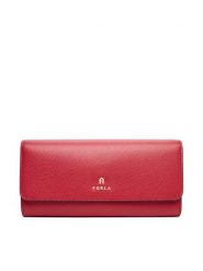 Furla Duży Portfel Damski Camelia WP00317 ARE000 CN 4305S 1007 Różowy. Czerwone portfele Furla, bez wzorów, ze skóry. Za 849.99 zł.