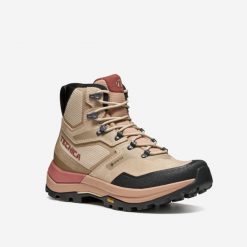 Buty trekkingowe damskie Vibram GTX Tecnica Fuse wodoodporne. Brązowe trekkingi TECNICA, z gore-texu, trekkingowe. Za 749.99 zł.