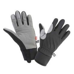 Rękawiczki Zimowe Unisex Dla Dorosłych. Czarne rękawiczki SPIRO, bez wzorów, sportowe. Za 107.99 zł.