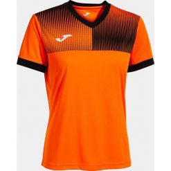 T-shirt Ekologiczny Damski Joma Eco Supernova Pomarańczowo-Czarny L. Brązowe t-shirty Joma, l, bez wzorów, z poliesteru, bez kołnierzyka, bez ramiączek. Za 176.99 zł.