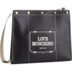 Torebka LOVE MOSCHINO - JC4072PP17LH0200 Nero. Czarne listonoszki Love Moschino, bez wzorów, ze skóry ekologicznej, bez dodatków. W wyprzedaży za 539.00 zł.