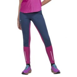 Legginsy damskie Craft Adv Essence Wind. Fioletowe legginsy sportowe Craft, bez wzorów, na fitness i siłownię. W wyprzedaży za 333.80 zł.