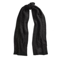 Szalik LAUREN RALPH LAUREN. Szare szaliki Lauren Ralph Lauren, bez wzorów. Za 519.99 zł.