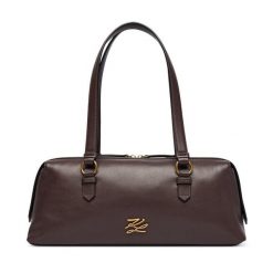 Torebka KARL LAGERFELD. Brązowe torebki klasyczne KARL LAGERFELD, bez wzorów, bez dodatków. Za 1,499.00 zł.