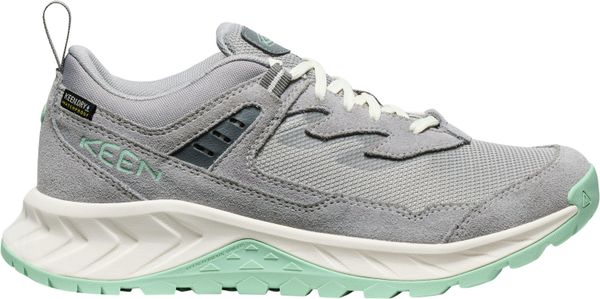 Damskie buty trailowe Keen High WP. Szare trekkingi Keen, z materiału, przed kolano, do biegania. Za 596.00 zł.