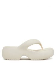 Melissa Japonki Melissa Free Fuzzy Platform Ad M 35875 Beżowy. Brązowe klapki Melissa, bez wzorów, z tworzywa sztucznego, bez obcasa. Za 319.99 zł.