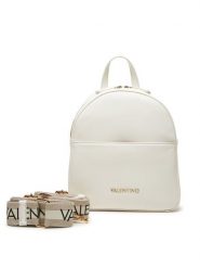 Valentino Plecak VBS7B309 Biały. Białe plecaki Valentino, bez wzorów, ze skóry. Za 479.99 zł.