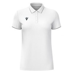 Damska koszulka polo Macron Melody. Białe koszulki polo Macron, xs, bez wzorów, bez kołnierzyka, bez ramiączek. Za 142.50 zł.