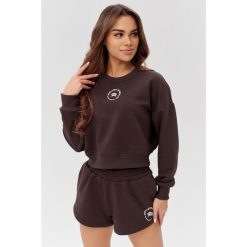 Damska bluza sportowa Rough Radical Active Crop Top. Brązowe bluzy ROUGH RADICAL, l, bez wzorów, bez kaptura. W wyprzedaży za 144.42 zł.