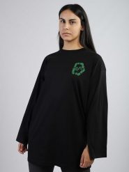 Diesel Clothes Bluza w kolorze czarnym rozmiar: XXS. Czarne bluzy Diesel Clothes, xxs, bez wzorów, z bawełny, bez kaptura. Za 87.81 zł.
