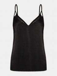 Boss Koszulka piżamowa Audrey 50515623 Czarny Relaxed Fit. Czarne koszule nocne Boss, m, bez wzorów, z wiskozy, bez ramiączek. Za 159.99 zł.