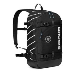 Kompaktowy plecak do sportów zimowych 18L Sporty zimowe Siroko Cove. Czarne plecaki SIROKO, bez wzorów. Za 276.00 zł.
