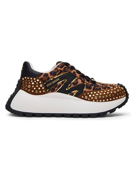 Steve Madden Sneakersy w kolorze brązowo-czarnym rozmiar: 38. Brązowe trampki Steve Madden, bez wzorów, bez zapięcia. Za 279.95 zł.