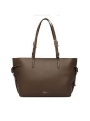 Furla Torebka Ava M Tote Bag WB02069 BX4329 5341S Brązowy ciemny. Brązowe shopper Furla, bez wzorów, ze skóry, bez dodatków. Za 1,479.00 zł.