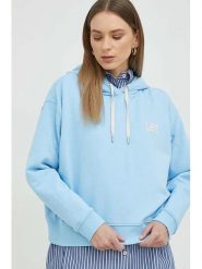 Lee Bluza w kolorze błękitnym rozmiar: M. Niebieskie bluzy Lee, m, bez wzorów, z kapturem. Za 191.95 zł.