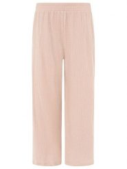 Zwillingsherz Muślinowe spodnie w kolorze beżowym rozmiar: onesize. Brązowe spodnie materiałowe Zwillingsherz, na co dzień, bez wzorów, z bawełny. Za 82.99 zł.