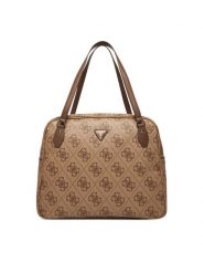 Guess Torba Berta Travel TWOB86 88916 Brązowy. Brązowe torby podróżne Guess, z aplikacjami, ze skóry. Za 799.99 zł.