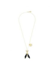 Patrizia Pepe Naszyjnik CJ3577/M005-K489 Złoty. Żółte naszyjniki Patrizia Pepe, metalowe. Za 509.99 zł.