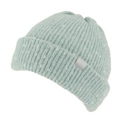 Czapka damska zimowa Lorelai. Zielone czapki Regatta, bez wzorów, z dzianiny. Za 119.99 zł.