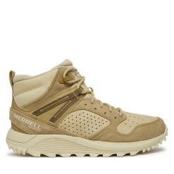 Trapery Merrell. Brązowe trapery i śniegowce Merrell. Za 569.99 zł.