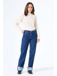 Garcia Bluzka w kolorze kremowym rozmiar: L. Brązowe bluzki Garcia, l, bez wzorów, z koronki, bez kołnierzyka, bez ramiączek. Za 87.40 zł.