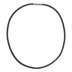 Rafaela Donata Skórzany naszyjnik Skóra naturalna czarny Naszyjniki 1 ct Damski. Czarne naszyjniki Rafaela Donata, ze stali. Za 139.99 zł.