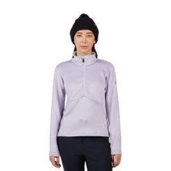 Kurtka narciarska 1/4 Zip damska Rossignol Diretta. Fioletowe kurtki narciarskie Rossignol, bez wzorów, bez kaptura, narciarskie. Za 544.00 zł.