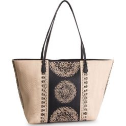 Torebka DESIGUAL - 19SAXPDB 1008. Brązowe shopper Desigual, bez wzorów, ze skóry ekologicznej, bez dodatków. W wyprzedaży za 189.00 zł.