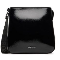 Torebka Gino Rossi. Czarne listonoszki Gino Rossi, bez wzorów, bez dodatków. Za 179.99 zł.