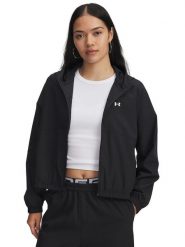 Under Armour Kurtka sportowa w kolorze czarnym rozmiar: S. Czarne kurtki sportowe Under Armour, s, bez wzorów, bez kaptura, outdoorowe. Za 191.42 zł.