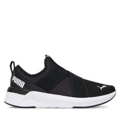 Buty do biegania Puma. Czarne obuwie sportowe Puma, bez zapięcia, do biegania. Za 269.99 zł.