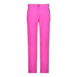 Spodnie narciarskie dla kobiet CMP. Fioletowe spodnie narciarskie CMP, l, bez wzorów, narciarskie. Za 575.55 zł.