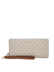 MICHAEL Michael Kors Portfel 32F1GJ6E7B Écru. Białe portfele MICHAEL Michael Kors, bez wzorów, ze skóry. Za 789.99 zł.