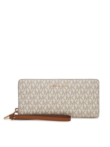 MICHAEL Michael Kors Portfel 32F1GJ6E7B Écru. Białe portfele MICHAEL Michael Kors, bez wzorów, ze skóry. Za 558.99 zł.