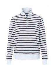 Marie Lund bluza nierozpinana Kobiety brązowy|biały, XS. Białe bluzy Marie Lund, xs, bez wzorów, z materiału, bez kaptura. Za 169.95 zł.