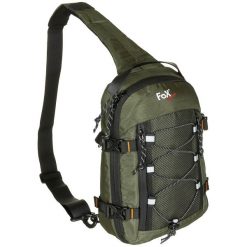 Torba na ramię Compact Sling. Czarne torby na ramię MFH MAX FUCHS, bez wzorów, z materiału, klasyczne, na ramię, bez dodatków. Za 108.99 zł.