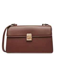 Torebka Gino Rossi. Brązowe torebki klasyczne Gino Rossi, bez wzorów, bez dodatków. Za 299.99 zł.